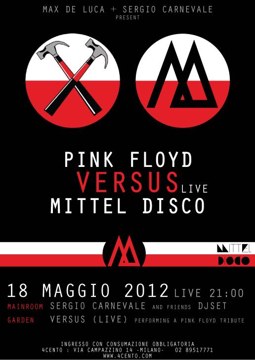 Versus VS Pink Floyd – 18.05.2012
