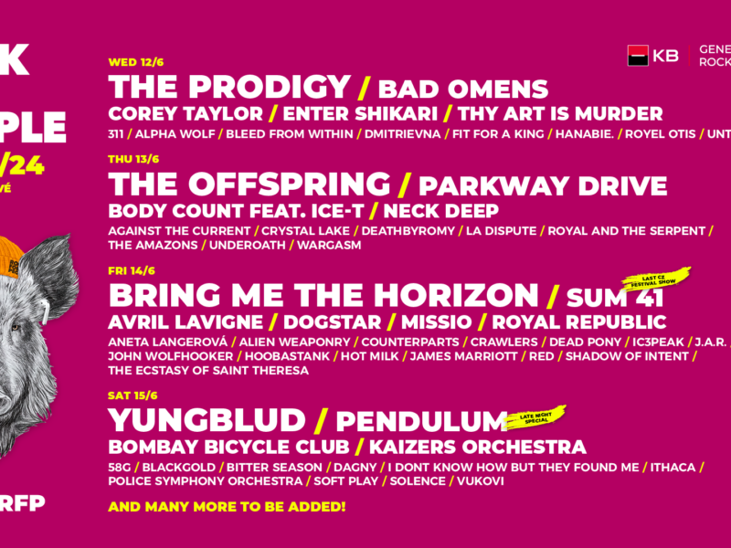 Rock For People 2024 lineup: Yungblud, The Prodigy and many more