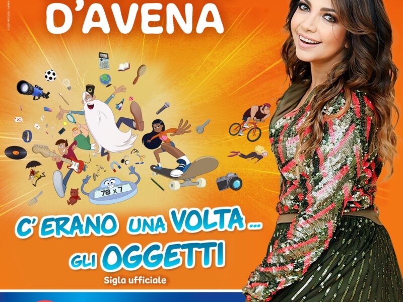 CRISTINA D’AVENA: fuori la sigla di “C’erano una volta… gli oggetti”