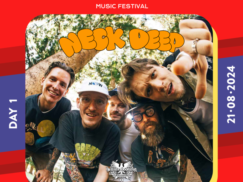 NECK DEEP: in apertura a The Offspring